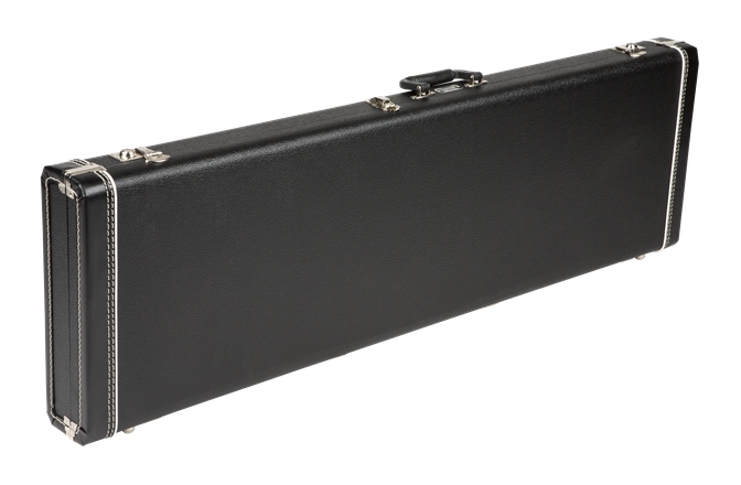 Toc de Chitară Bas Fender G&G Standard Precision/Jazz Bass Hardshell Case Left Handed Black with Black Acrylic Interior