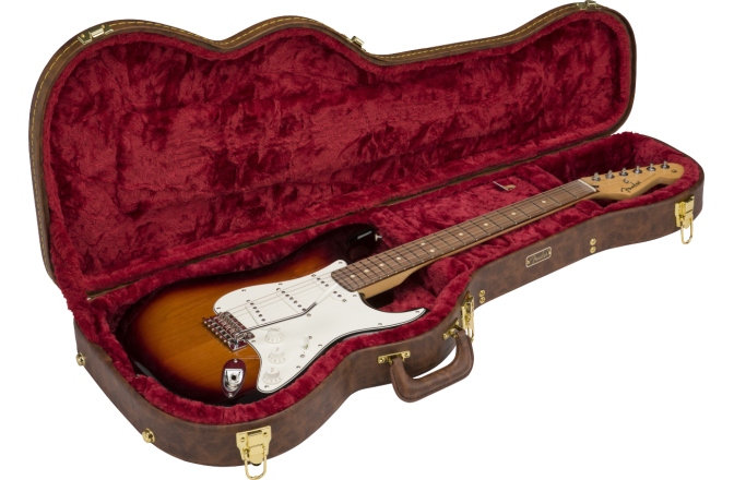 Toc de Chitară Electrică Fender Stratocaster/Telecaster Poodle Case Brown