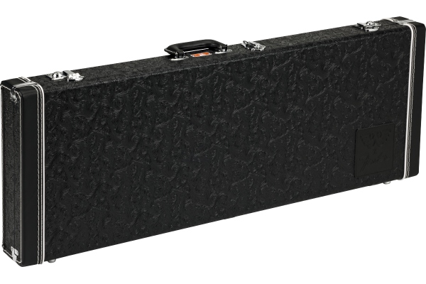 Waylon Jennings Strat/Tele Case Black Tooled Leather