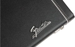 Toc de Chitară Fender G&G Deluxe Strat/Tele Hardshell Case Black with Orange Plush Interior Fender Amp Logo
