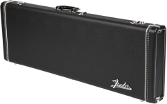 Toc de Chitară Fender G&G Deluxe Strat/Tele Hardshell Case Left Handed Black with Orange Plush Interior