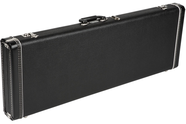G&G Standard Strat/Tele Hardshell Case Black with Black Acrylic Interior