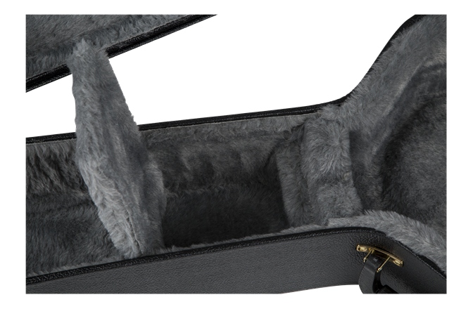 Toc de Chitară Gretsch Guitars G6241FT 16" Hollow Body Flat Top Hardshell Case Black