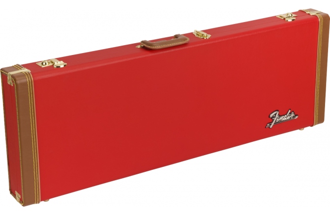 Toc pentru Chitară Electrică Fender Classic Series Wood Case - Strat/Tele Fiesta Red