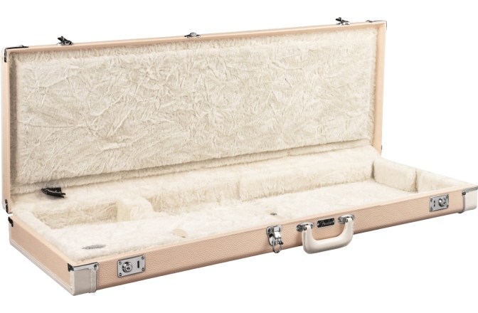 Toc pentru Chitară Electrică Fender Classic Series Wood Case - Strat/Tele Shell Pink