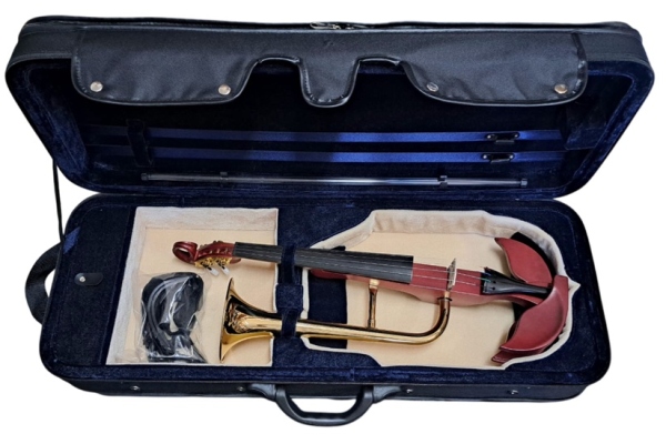 Cutie vioara cu goarna