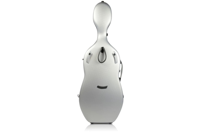 Toc Violoncel bam Hightech Adjustable Cello Case Metallic Silver