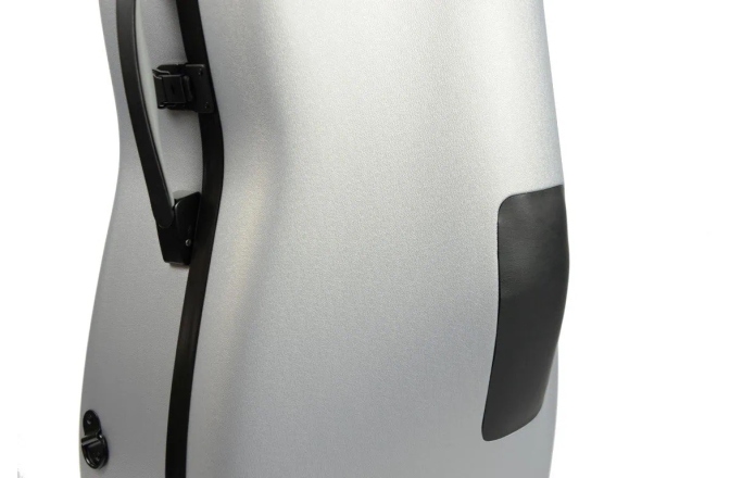 Toc Violoncel bam Hightech Adjustable Cello Case Metallic Silver