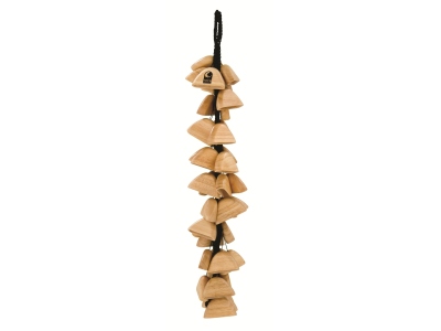 Efecte sunet Wooden pod rattle on string
