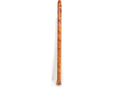 World Percussion Didgeridoos Orange Swirl DIDG-DOS