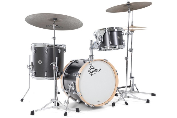 TT USA Brooklyn Satin Black Metallic 10" x 7" TT USA Brooklyn Satin Black Metallic 10" x 7"