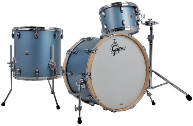 Tom Gretsch TT USA Brooklyn Satin Ice Blue Metallic 10" x 8"