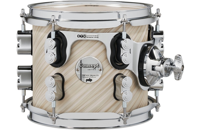 Tom Tom  DW PDP Concept Maple Twisted Ivory 12 x 9" 