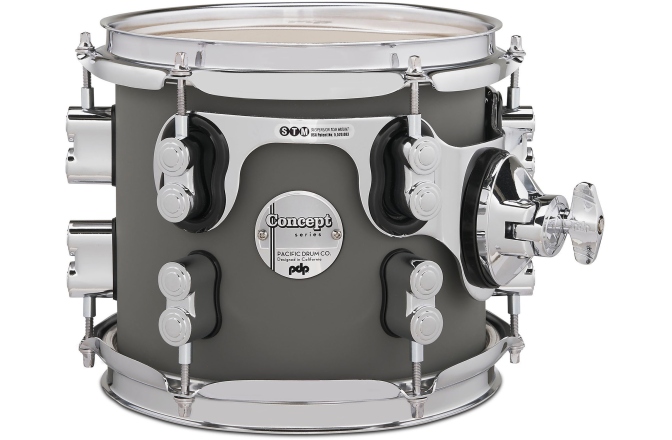 Tom Tom  DW PDP TT Concept Maple (artar) Satin Pewter 8 x 7"