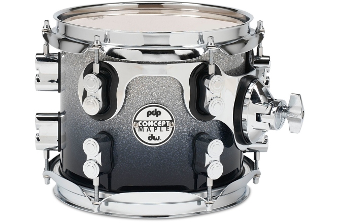 Tom Tom DW PDP TT Concept Maple Silver to BSF  12"