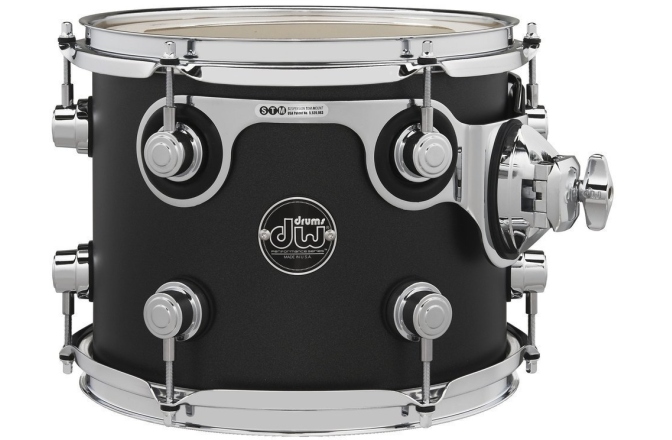 Tom Tom  DW TT Performance Lacquer Charcoal Metallic  10x8"