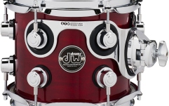 Tom Tom  DW TT Performance Lacquer Cherry Stain  8 x 7"