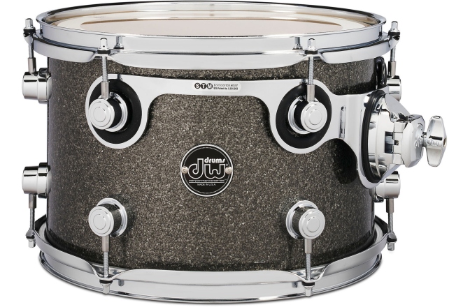 Tom Tom DW TT Performance Pewter Sparkle 12x8"
