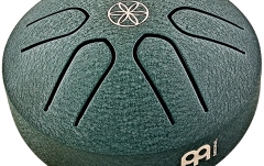 Tongue Drum de buzunar Meinl Sonic Energy 3'' Pocket Steel Tongue Drum, A Major, 6 notes, 440 Hz, Dark Green, Germ of Life