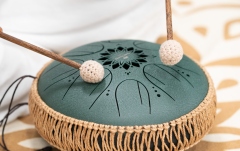 Tongue Drum Meinl MOS Tongue Drum, D. Green, F# Minor (432 Hz), 8 Notes