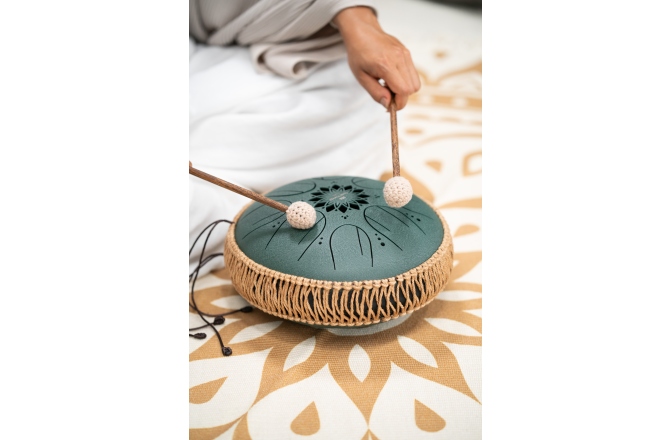 Tongue Drum Meinl MOS Tongue Drum, D. Green, F# Minor (432 Hz), 8 Notes
