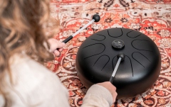 Tongue Drum Meinl Sonic Energy Steel Tongue Drum Black - A Akebono