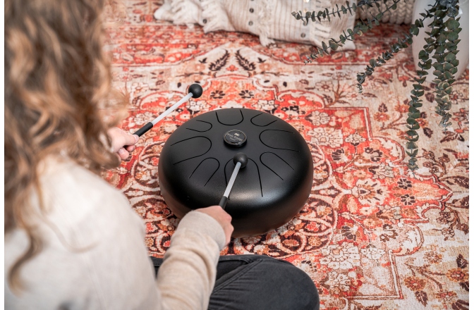 Tongue Drum Meinl Sonic Energy Steel Tongue Drum Black - A Akebono