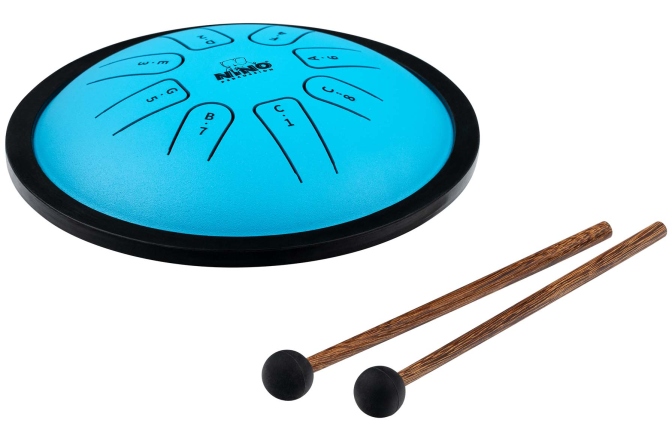 Tongue Drum Nino Percussion Steel Tongue Drum - Blue