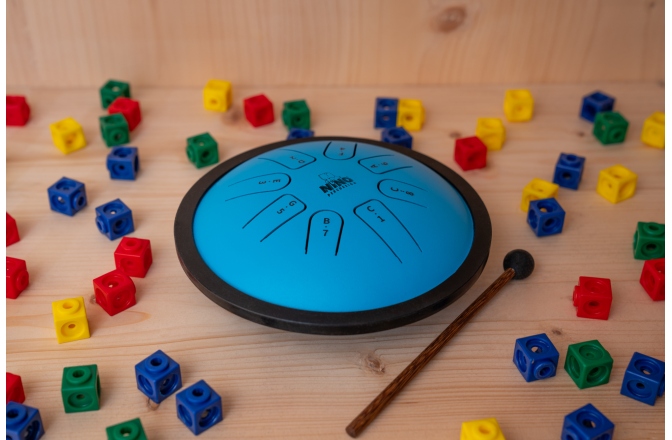 Tongue Drum Nino Percussion Steel Tongue Drum - Blue