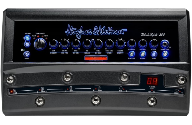 Top chitara Hughes&Kettner  Black Spirit 200 Floor