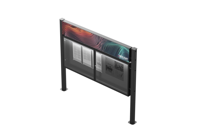 TOTEM EXT. Mixlight Avizier digital stradal institutii