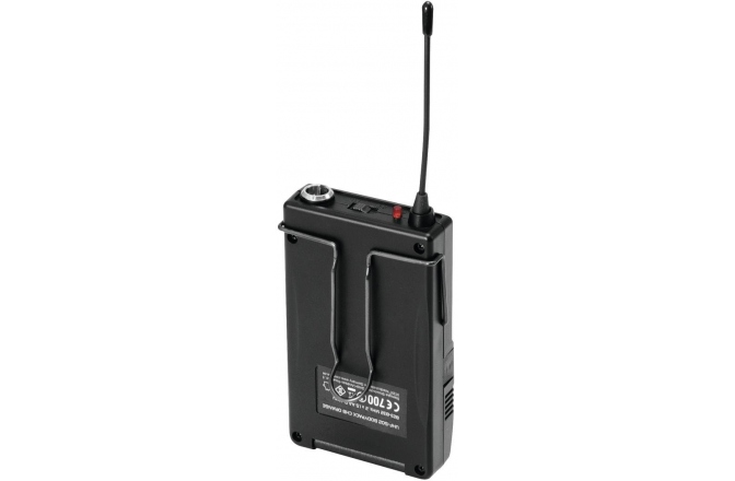 Transmițător bodypack cu microfon lavalier
 Omnitronic UHF-502 Bodypack incl. 823-832MHz Lavalier (CH B orange)