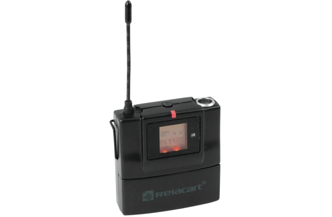Transmițător bodypack cu transmițător multifrecvență PLL Relacart T-31 Bodypack for HR-31S with Headset
