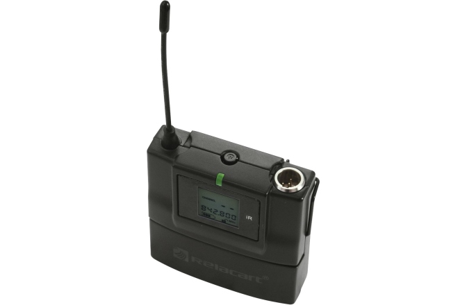 Transmițător bodypack cu transmițător multifrecvență PLL Relacart T-31 Bodypack for HR-31S with Headset