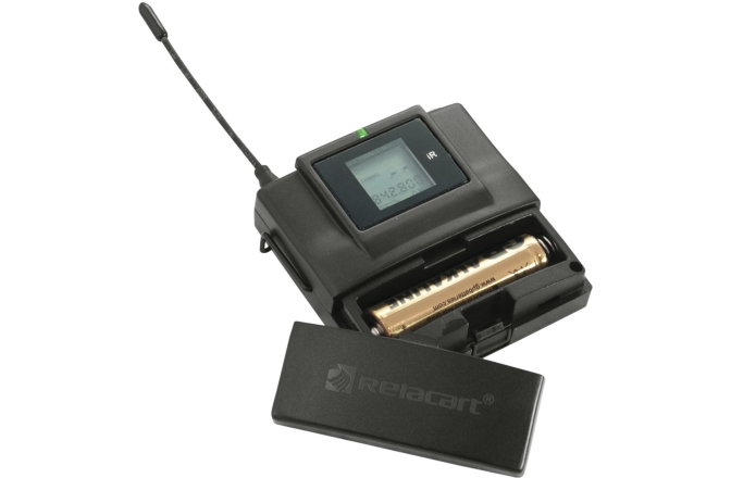 Transmițător bodypack cu transmițător multifrecvență PLL Relacart T-31 Bodypack for HR-31S with Headset