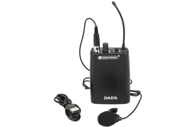 Transmițător bodypack Omnitronic DAD Bodypack Transmitter