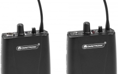 Transmițător și receptor UHF Omnitronic Set WMT-2M UHF Transmitter + WMR-2M UHF Receiver