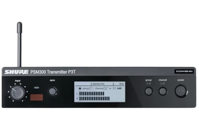 Transmițător wireless Shure P3T Transmitter K3E