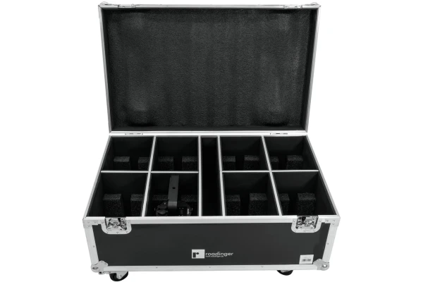Roadinger Flightcase 8x LED IP PAR 7x10W RGBL — 4