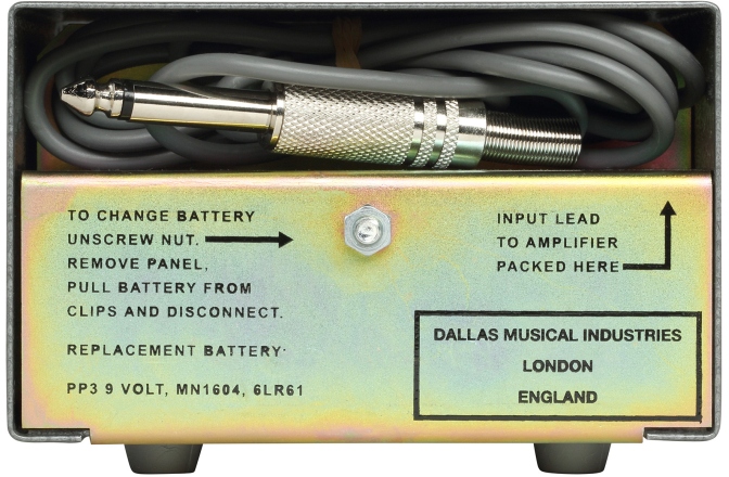 Treble Booster chitara British Pedal Company  Special Edition Mullard Loaded OC44 Dallas Rangemaster - Treble Booster