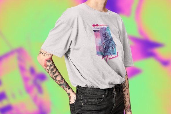 Soundcreation Stay Tuned - Rocker Skeleton White 9A XL