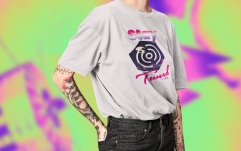 Tricou bumbac Soundcreation Stay Tuned - Soundcreation Style Alb 8A XL