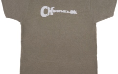 Tricou Chauvet Charvel Guitar Logo T-Shirt Heather Green S
