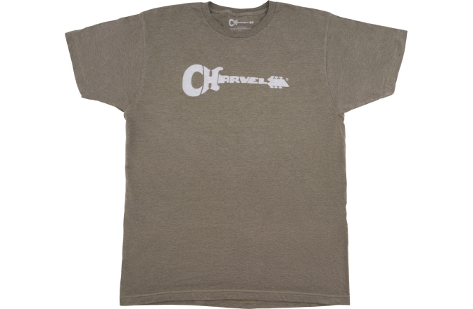 Tricou Chauvet Charvel Guitar Logo T-Shirt Heather Green XL