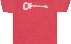 Tricou Chauvet Charvel Guitar Logo T-Shirt Heather Red XL
