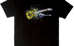 Tricou Chauvet Charvel Satchel Yellow Bengal Guitar Graphic Black XL