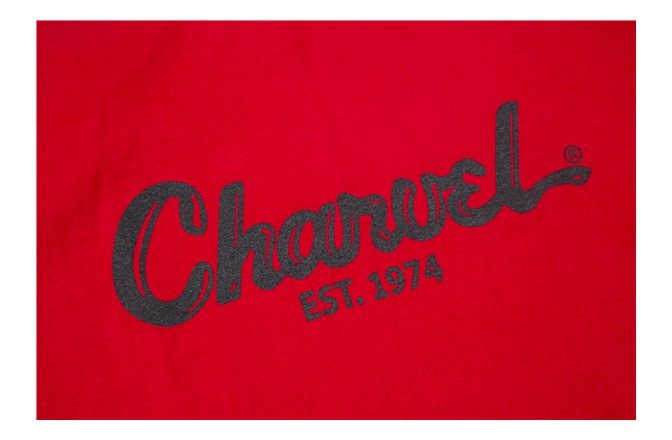 Tricou Chauvet Charvel Toothpaste Logo Men's T-Shirt Red XXL
