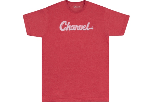 Charvel Toothpaste Logo T-Shirt Heather Red L