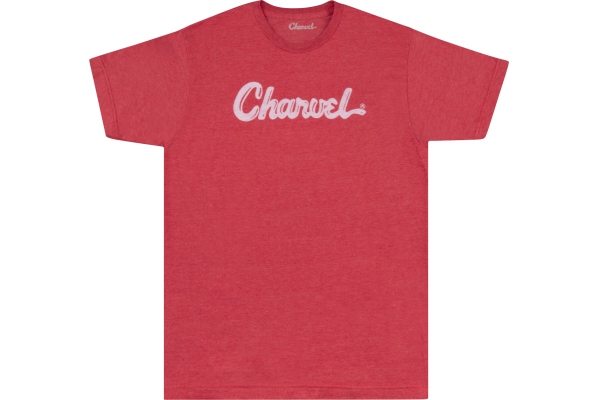 Charvel Toothpaste Logo T-Shirt Heather Red XL