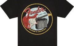 Tricou Fender 1946 Guitars & Amplifiers T-Shirt Vintage Black S